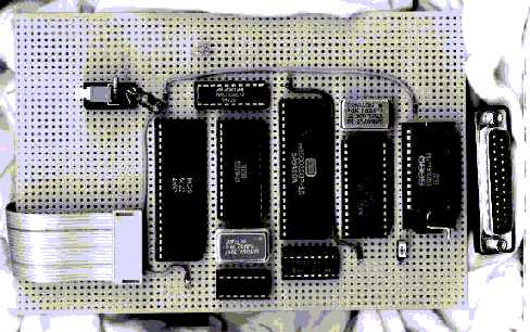 [board side of prototype]